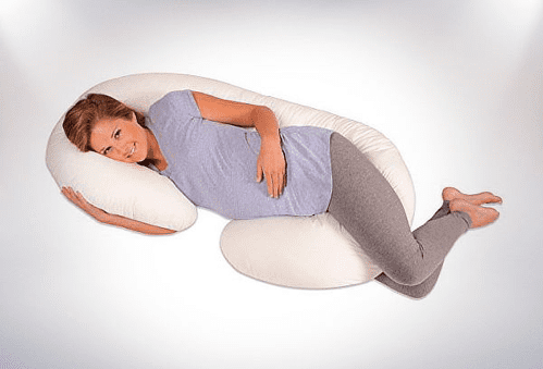modelo de almohada para embarazada